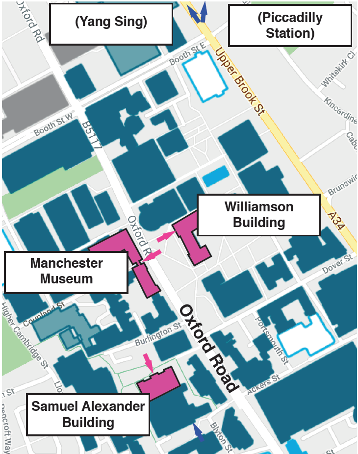 University Of Manchester Map Svpca